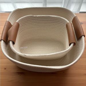 Cotton rope storage baskets Target